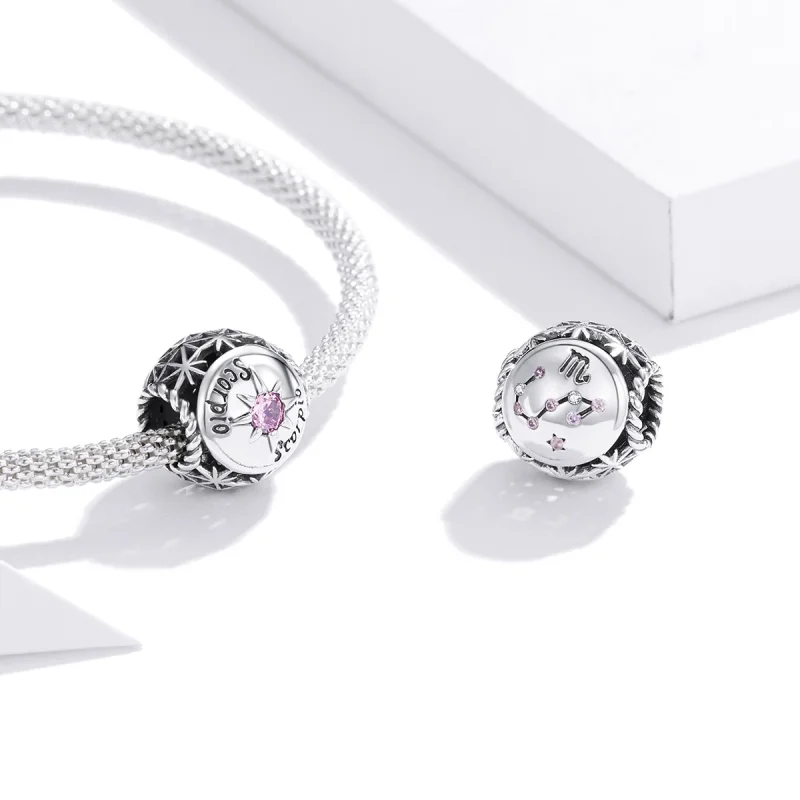 (Bild für) Glänzender Skorpion-Charm im Pandora-Stil - SCC1725-3 - Ansicht 3
