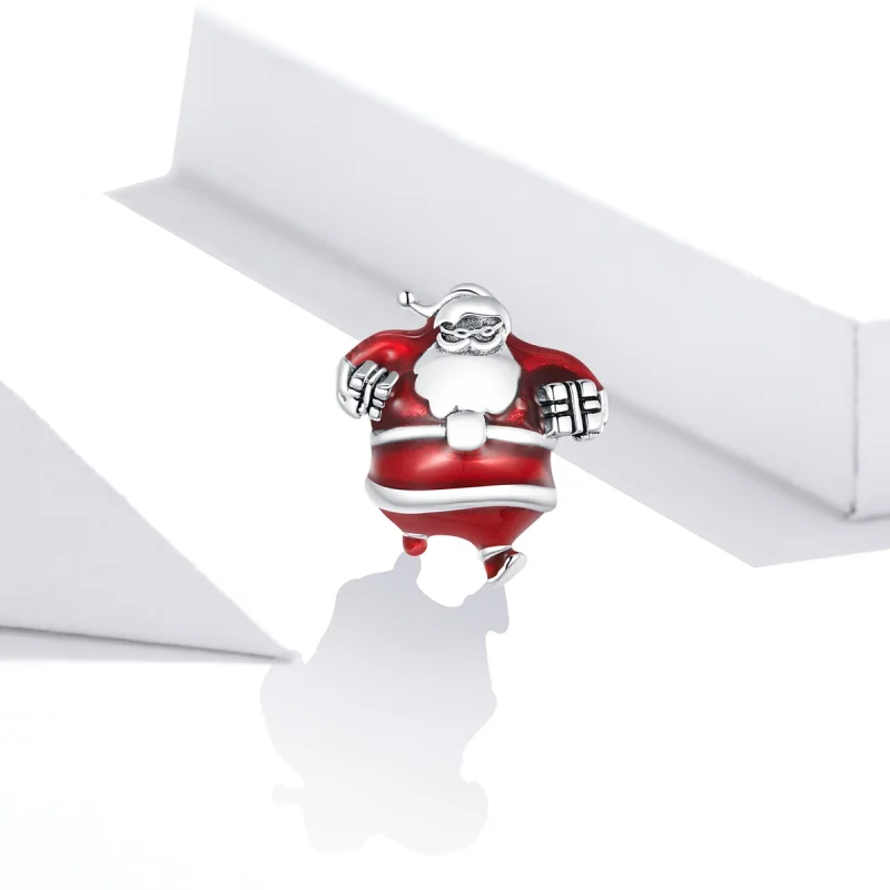 (Bild für) Weihnachtsmann-Charm im Pandora-Stil - SCC1664 - Ansicht 2