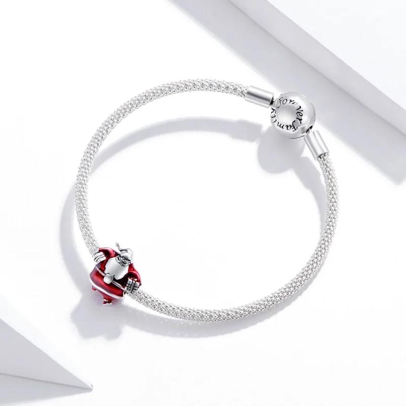 (Bild für) Weihnachtsmann-Charm im Pandora-Stil - SCC1664 - Ansicht 3