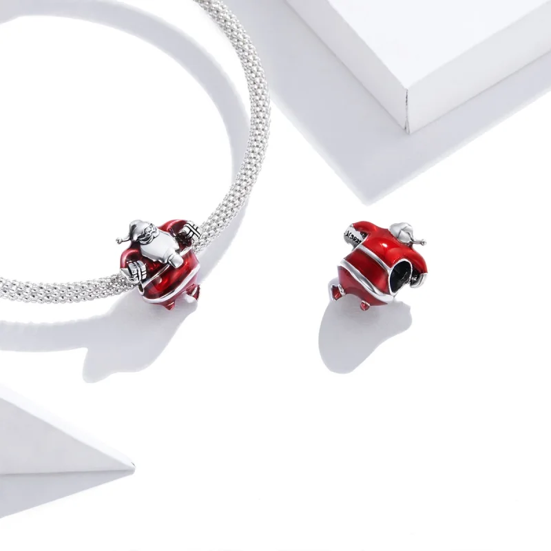 (Bild für) Weihnachtsmann-Charm im Pandora-Stil - SCC1664 - Ansicht 4