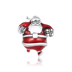 (Bild für) Weihnachtsmann-Charm im Pandora-Stil - SCC1664