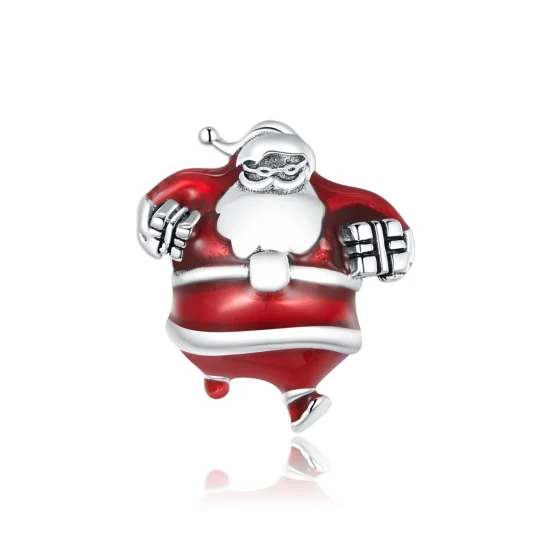 (Bild für) Weihnachtsmann-Charm im Pandora-Stil - SCC1664