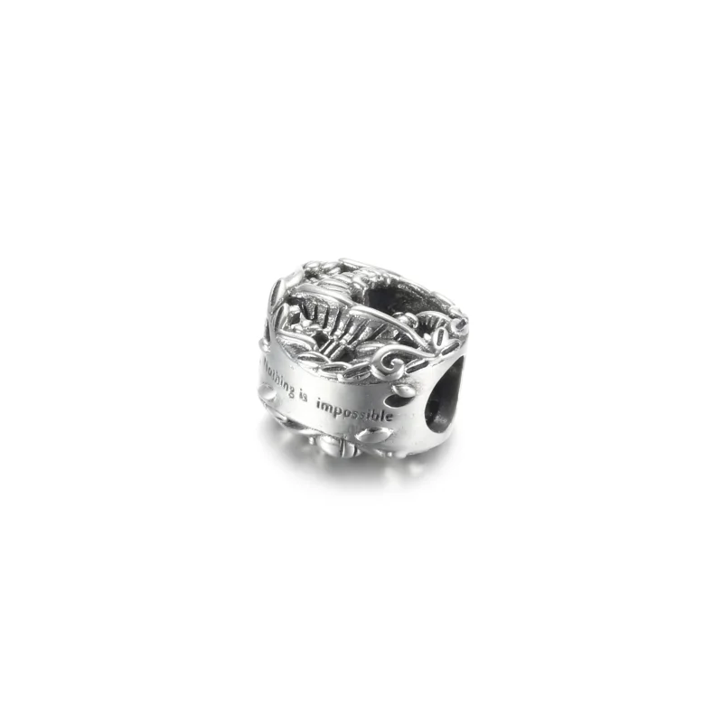 (Bild für) Disney, PANDORA Alice im Wunderland, Cheshire Cat & Absolem Caterpillar Charm - - Ansicht 5