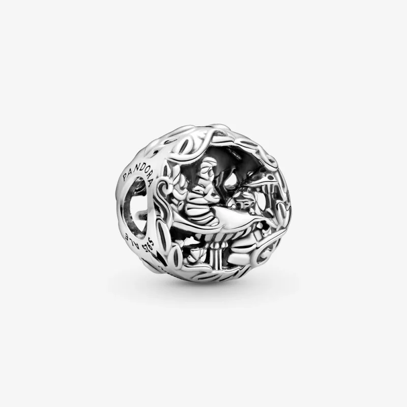 (Bild für) Disney, PANDORA Alice im Wunderland, Cheshire Cat & Absolem Caterpillar Charm - 799361C00