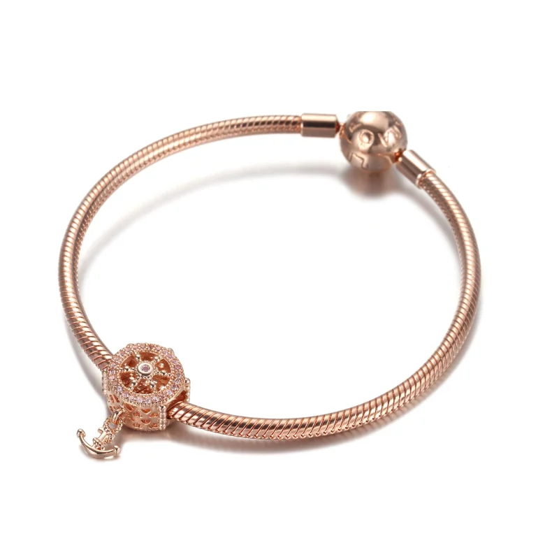 (Bild für) Pandora 789017C01 Rose Ships Helm Charm ALE MET - 789017C01 - Ansicht 5