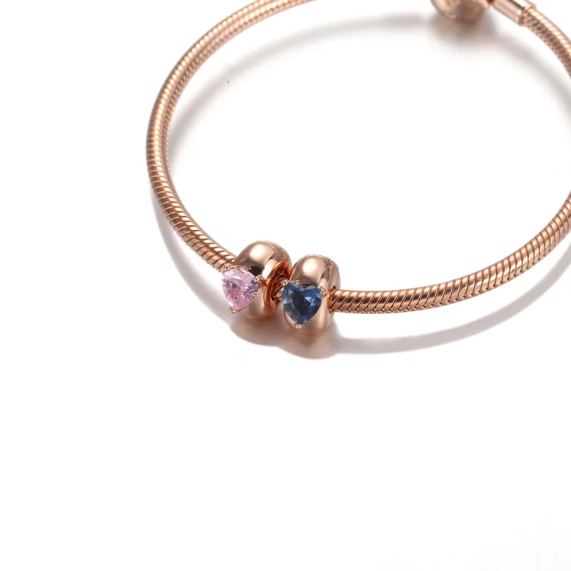 (Bild für) PANDORA Blue Heart Solitaire Clip-Charm - 789203C02 - Ansicht 7