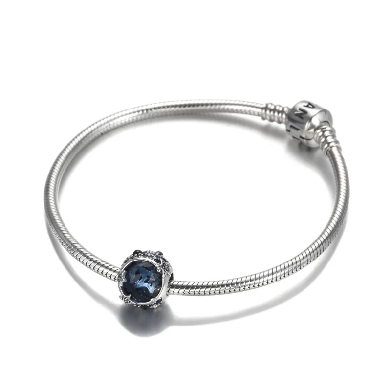 (Bild für) PANDORA Celestial Blue Sparkling Stars Charm - 799209C01 - Ansicht 5