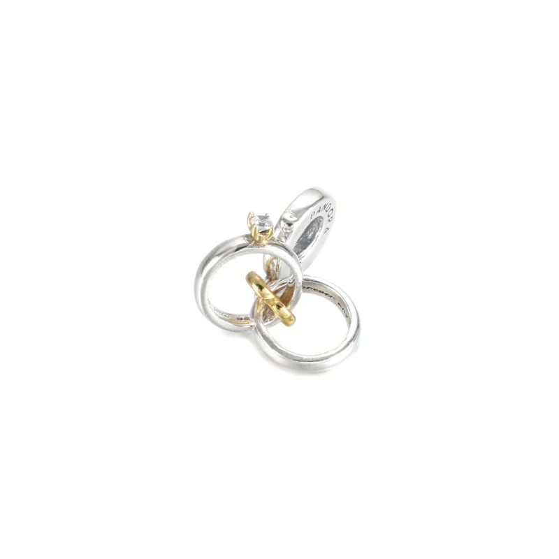 (Bild für) Pandora Charm Eheringe - 799319C01 - Ansicht 2