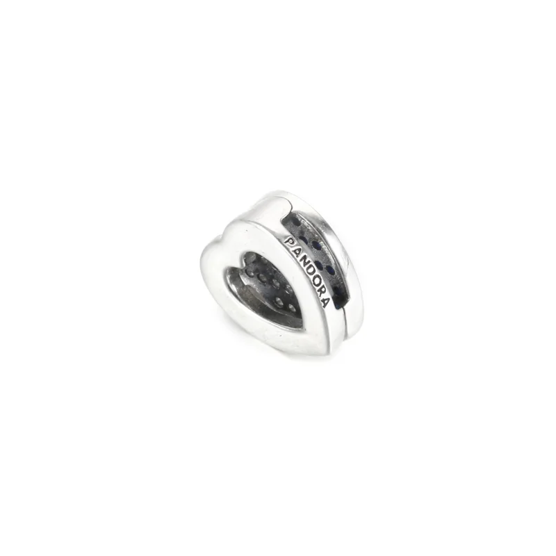 (Bild für) Pandora Charm Herz Blau - 799346C01 - Ansicht 4