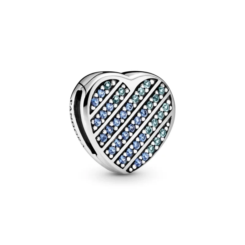 (Bild für) Pandora Charm Herz Blau - 799346C01