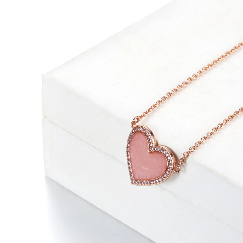 (Bild für) Pandora Charm Herz Rosa - 389279C01 - Ansicht 3