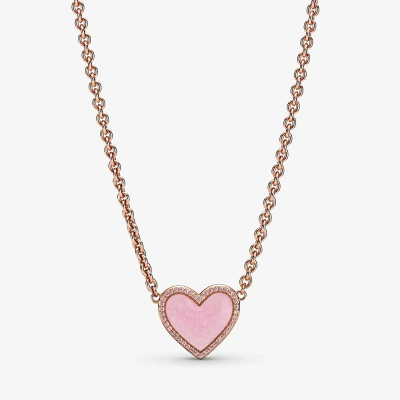 (Bild für) Pandora Charm Herz Rosa - 389279C01