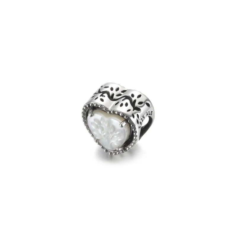 (Bild für) PANDORA Charm mit durchbrochenem Herz und Stammbaum - 799413C01 - Ansicht 2