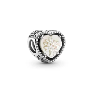 (Bild für) PANDORA Charm mit durchbrochenem Herz und Stammbaum - 799413C01