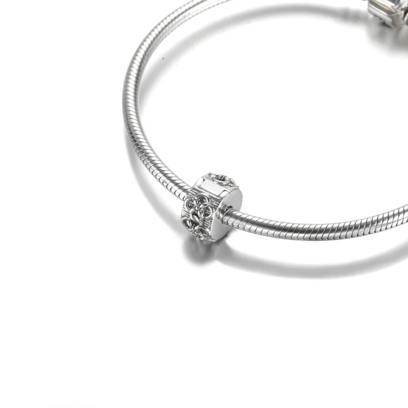 (Bild für) PANDORA Clip-Charm mit Blumenmuster - 799316C00 - Ansicht 5