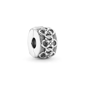 (Bild für) PANDORA Clip-Charm mit Blumenmuster - 799316C00