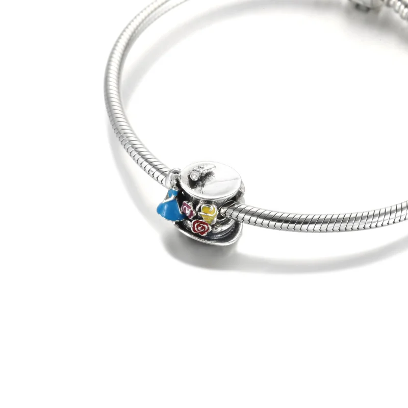 (Bild für) PANDORA Disney Alice im Wunderland und der Teeparty-Charm des verrückten Hutmach - Ansicht 5