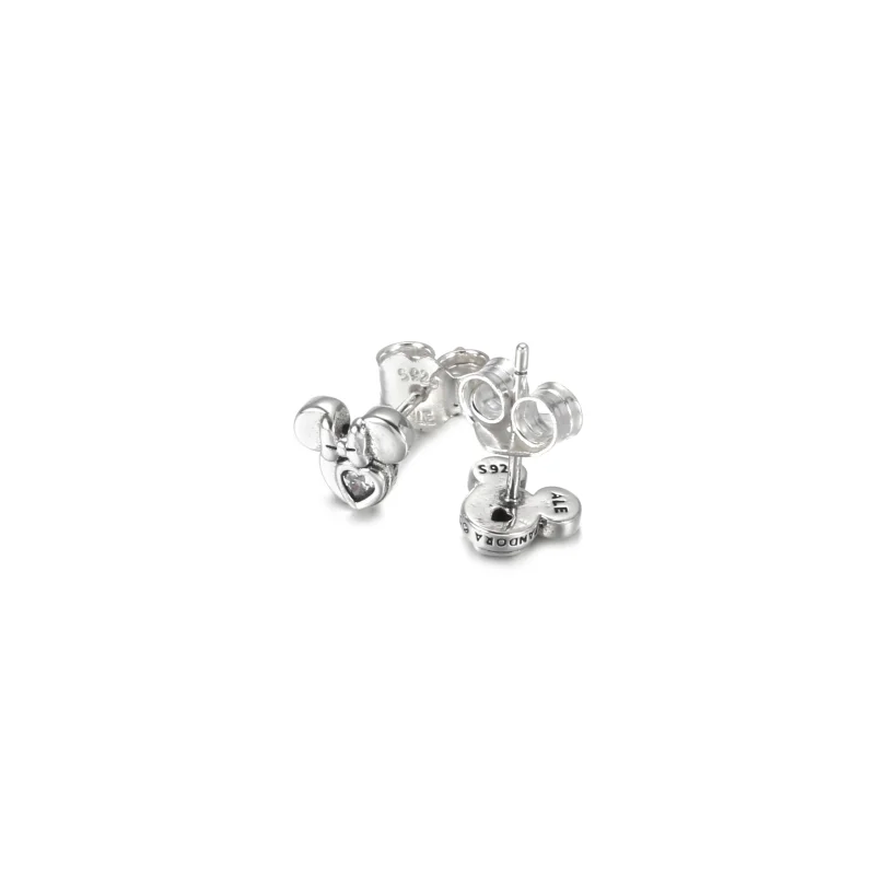(Bild für) PANDORA Disney Mickey Mouse & Minnie Mouse Silhouette Ohrstecker - 299258C01 - Ansicht 4
