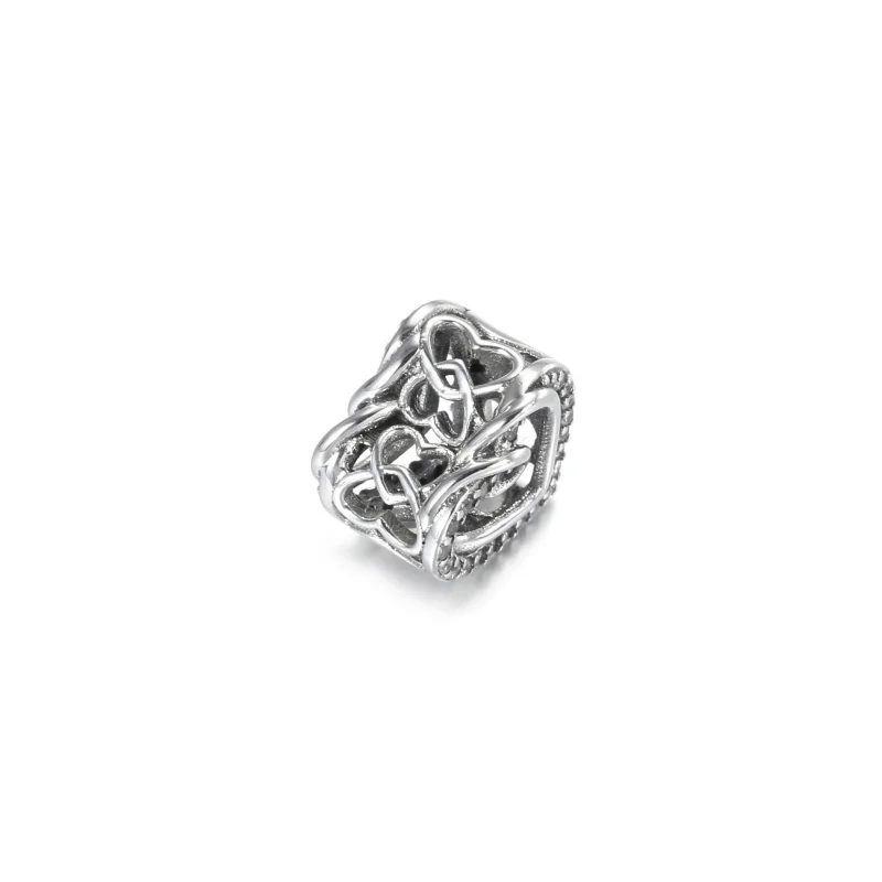 (Bild für) PANDORA Funkelnder Charm mit verschlungenen Herzen - 799270C01 - Ansicht 4