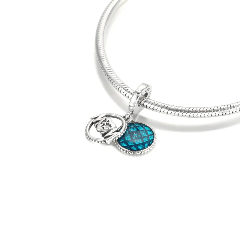 (Bild für) PANDORA Glitzer-Globus-Mom-Anhänger - 799368C01 - Ansicht 5