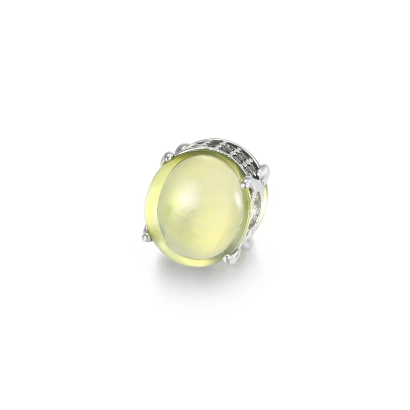 (Bild für) PANDORA Grüner ovaler Cabochon-Charm - 799309C02 - Ansicht 2