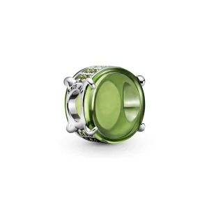 (Bild für) PANDORA Grüner ovaler Cabochon-Charm - 799309C02