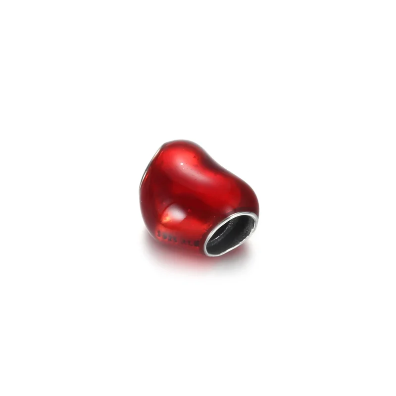 (Bild für) PANDORA Herz-Charm in Metallic-Rot - 799291C02 - Ansicht 3