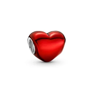 (Bild für) PANDORA Herz-Charm in Metallic-Rot - 799291C02