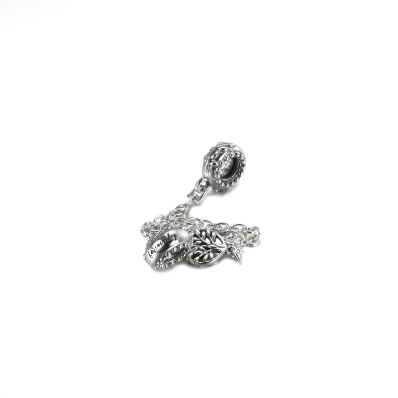 (Bild für) PANDORA Herz-Stammbaum-Sicherheitsketten-Charm - 799293C00 - Ansicht 3