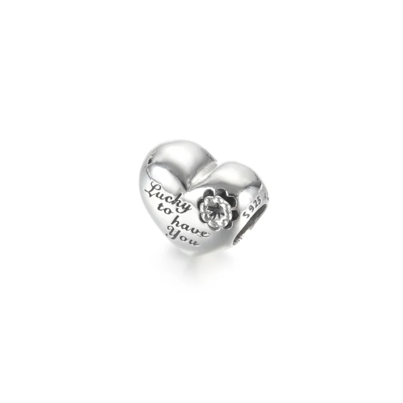 (Bild für) PANDORA Herz- und Kleeblatt-Charm - 799364C00 - Ansicht 3