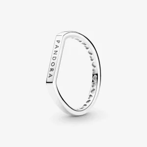 (Bild für) PANDORA Logo Bar Stapelring - 199048C00