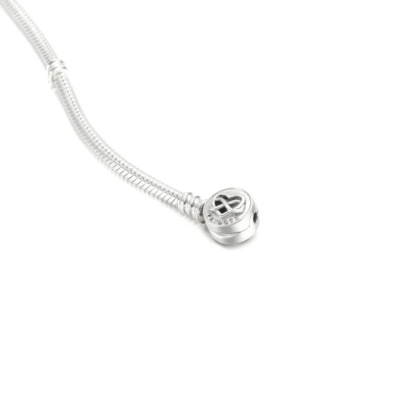 (Bild für) Pandora Moments Herz-Schlangenkettenarmband mit Infinity-Verschluss - 599365C00 - Ansicht 5