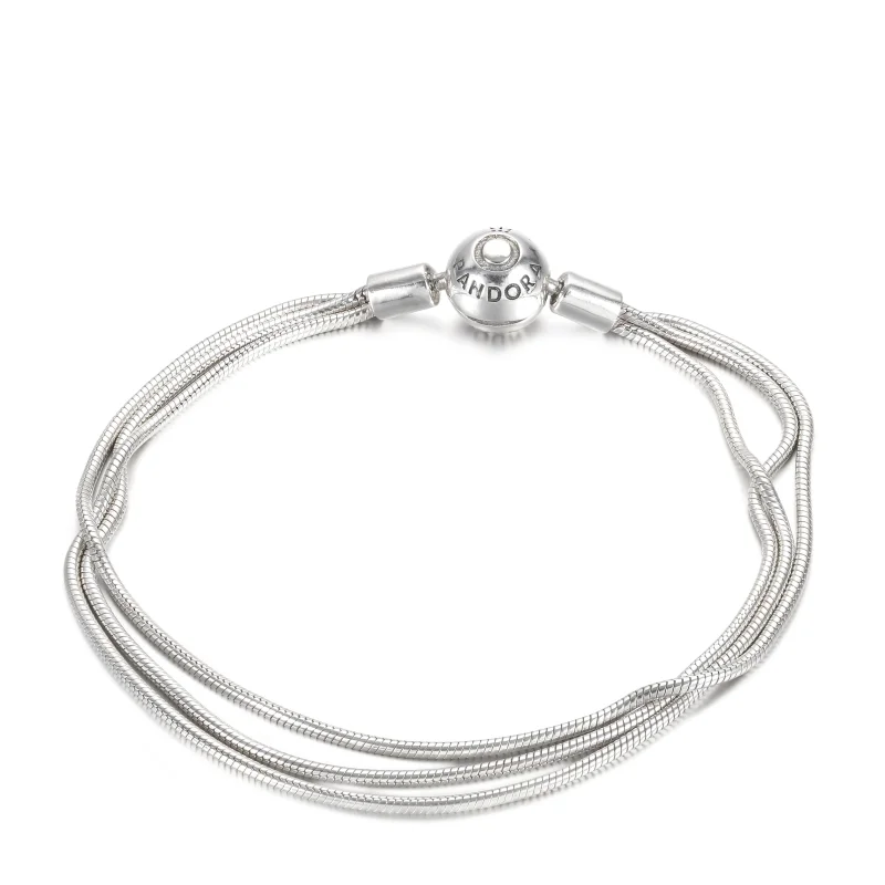 (Bild für) Pandora Moments Multi-Schlangenkettenarmband - 599338C00 - Ansicht 2
