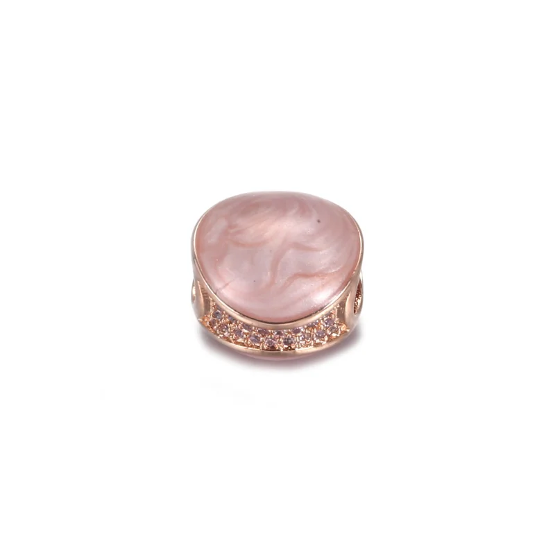 (Bild für) PANDORA Pink Swirl Charm - 789306C01 - Ansicht 4