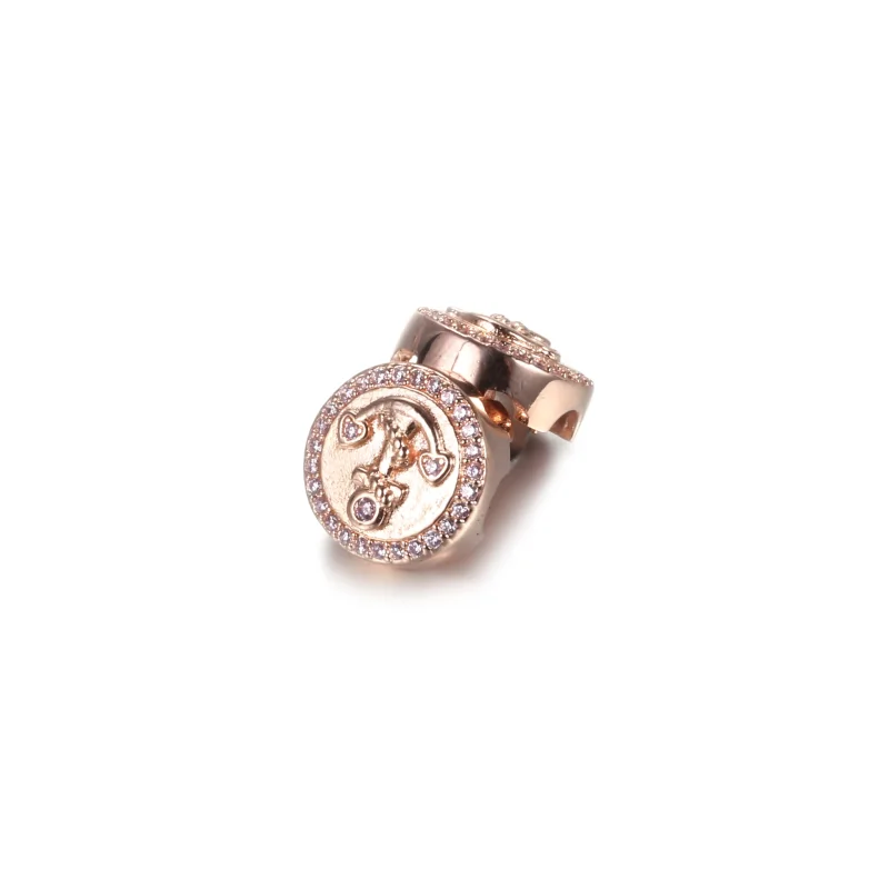 (Bild für) Pandora Rose Funkelnder rosa Ankerclip - 789019C01 - Ansicht 3
