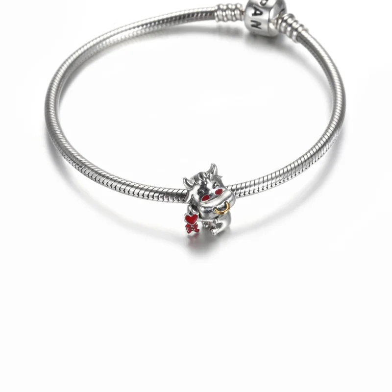 (Bild für) PANDORA Süßer Ochsen-Charm - 799268C01 - Ansicht 5