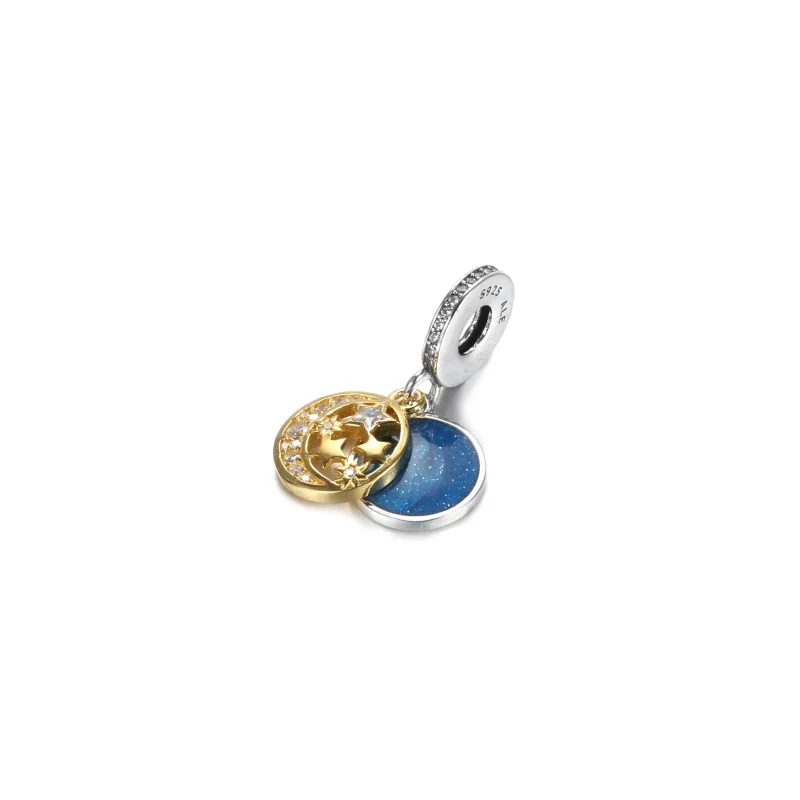 (Bild für) Pandora Shine Pandora-Anhänger „I Love You to the Moon and Back“. - 761993C01 - Ansicht 2