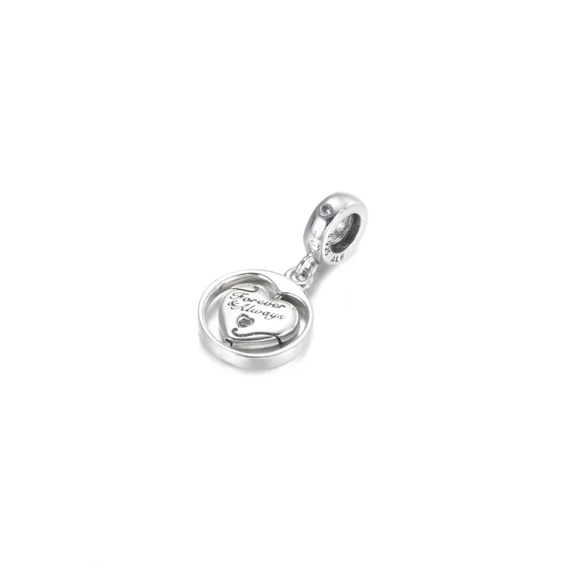 (Bild für) PANDORA Spinning Forever & Always Soulmate-Anhänger - 799266C01 - Ansicht 2