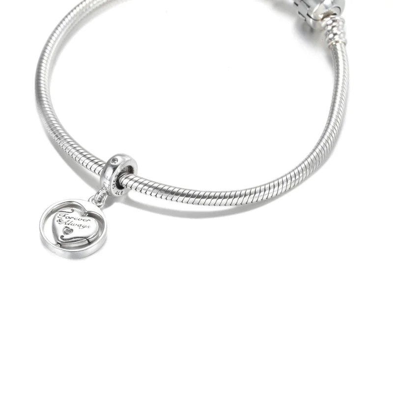 (Bild für) PANDORA Spinning Forever & Always Soulmate-Anhänger - 799266C01 - Ansicht 5
