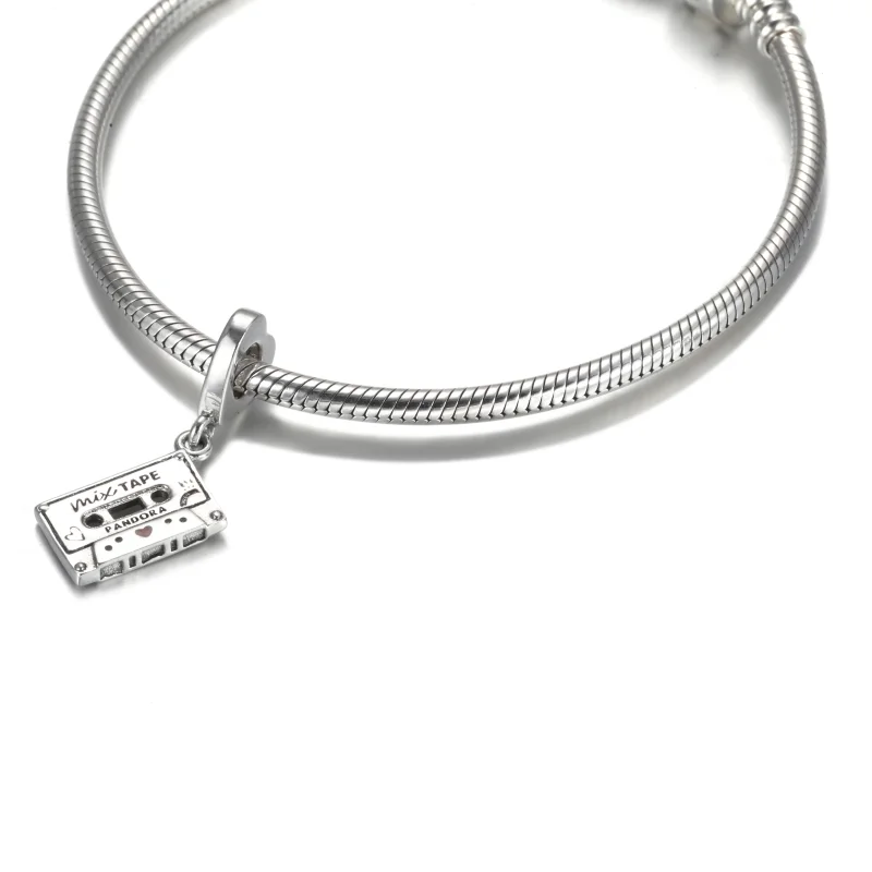 (Bild für) PANDORA Vintage Kassetten-Anhänger - 799295C01 - Ansicht 5