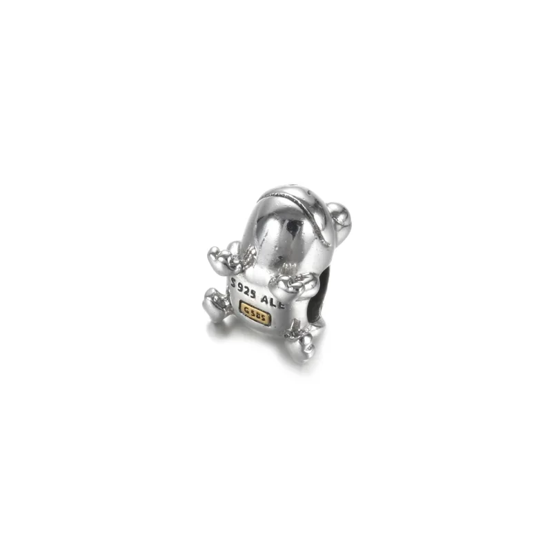 (Bild für) PANDORA Zweifarbiger Froschkönig-Charm - 799342C00 - Ansicht 4