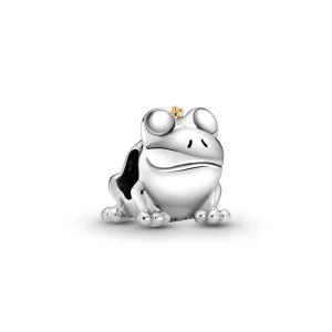 (Bild für) PANDORA Zweifarbiger Froschkönig-Charm - 799342C00