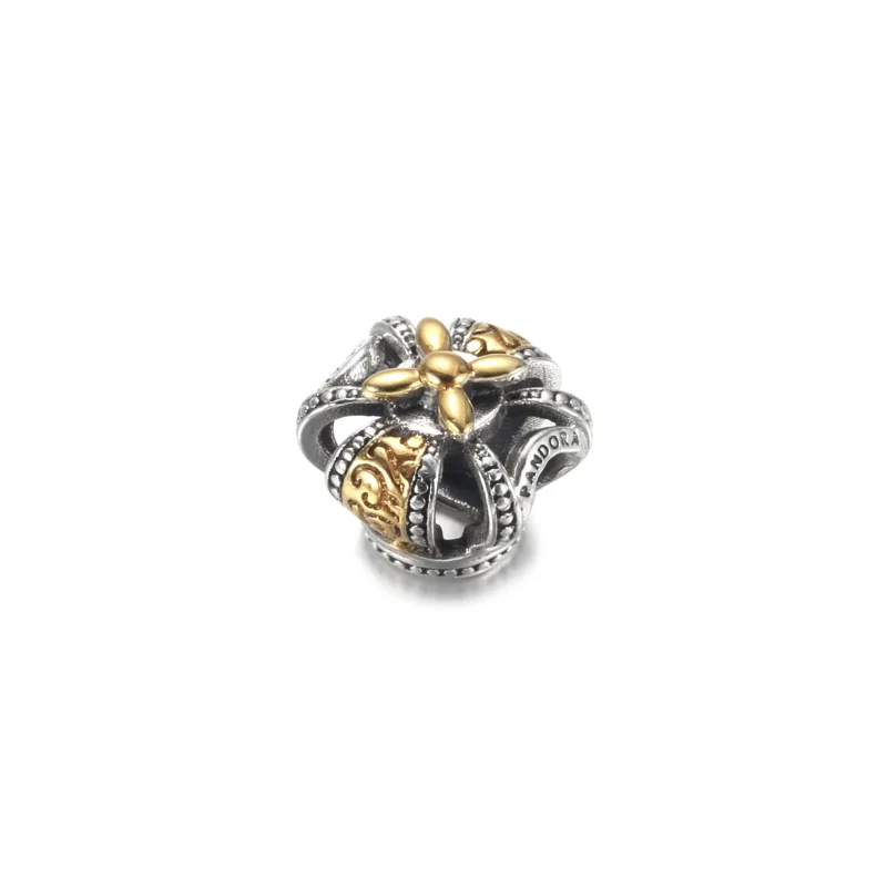 (Bild für) PANDORA Zweifarbiger königlicher Kronen-Charm - 799340C00 - Ansicht 2