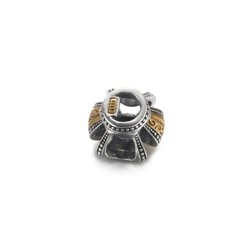 (Bild für) PANDORA Zweifarbiger königlicher Kronen-Charm - 799340C00 - Ansicht 4