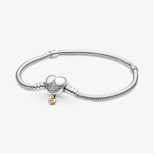 (Bild für) Disney Princess Pandora Moments Herz-Schlangenkettenarmband - 569563C01