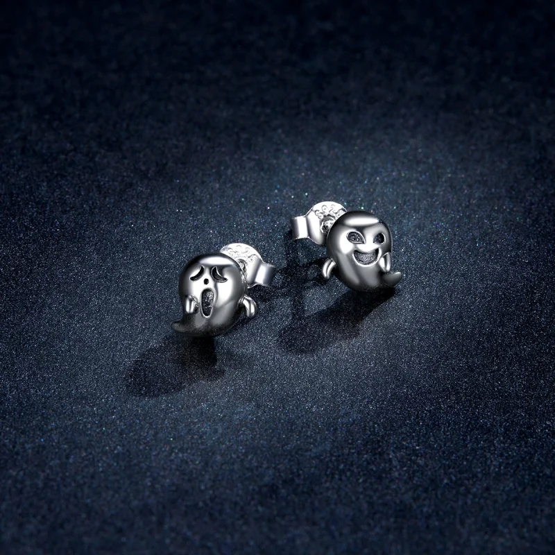 (Bild für) Ohrstecker im Pandora-Stil, Silber, Der Geist des kleinen Teufels - BSE421 - Ansicht 3