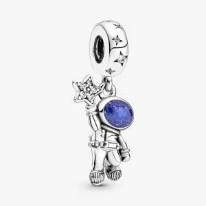 (Bild für) PANDORA Astronaut in der Galaxie-Anhänger - 790030C01