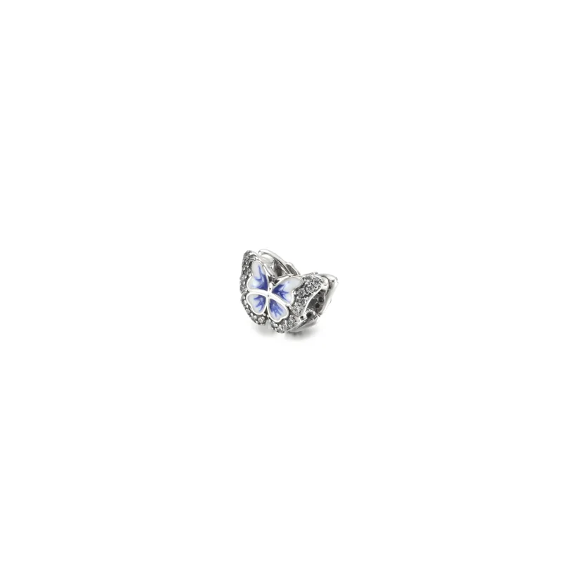 (Bild für) PANDORA Blauer funkelnder Schmetterlingsanhänger - 790761C01 - Ansicht 2