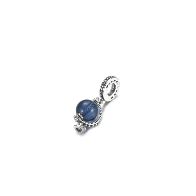 (Bild für) PANDORA Blauer Globus-Anhänger - 799430C01 - Ansicht 2