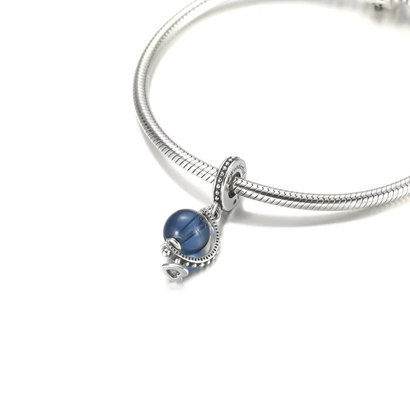(Bild für) PANDORA Blauer Globus-Anhänger - 799430C01 - Ansicht 5